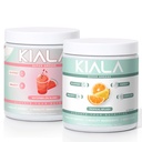 Διατροφή Kiala Super Greens, Βιολογικά Πράσινα Σκόνη, Spirulina & Chlorella Superfood Σκόνη, Ζάχαρη & Γλουτένη Χωρίς Vegan, Spectra Blend, Watermelon & Tropical Slush 2 Pack