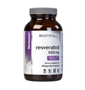 Bluebonnet Διατροφή Όμορφη Ally Resveratrol 500mg, Προστατέψτε Ακεραιότητα του δέρματος*, Μη ΓΤΟ, Vegan, Χωρίς γλουτένη, Χωρίς σόγια, Γαλακτοκομικά, 30 κάψουλες λαχανικών, 30 εξυπηρετούν