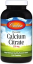 Carlson Μασώμενο Κιτρικό Ασβέστιο 250 mg, Βανίλια, 120 δισκία