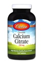 Carlson Μασώμενο Κιτρικό Ασβέστιο 250 mg, Βανίλια, 120 δισκία