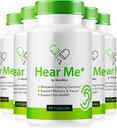 (5 Pack) Hear Me + Κάψουλες, Επίσημη HearMe + Χάπια, Hear Me Plus Φόρμουλα Αυτιών για μια υγιή ακρόαση, Premium HearMe Plus για την υγεία του αυτιού, Φυσική υποστήριξη καθαρισμού αυτιών, Hear Me+ κριτική (300 κάψουλες)