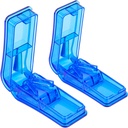 2PCS Κοπτικό χαπιών, Επαγγελματικό χαπάκι Splitter για την κοπή μικρών χαπιών ή μεγάλων χαπιών στο μισό