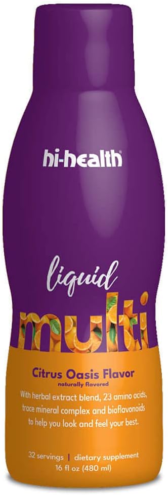 Hi-Health Liquid Multivitamin, Citrus Oasis Flavor, 16 fl oz