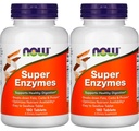 NOW Τρόφιμα Super Enzymes, 180 δισκία (180 Tabs X 2)