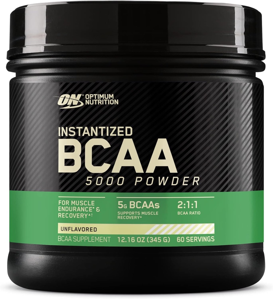 Βέλτιστη διατροφή Στιγμιαία BCAA 5000mg σκόνη, χωρίς γεύση, Keto φιλικό, 60 εξυπηρετεί