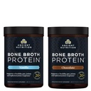 Ancient Nutrition Bone Broth Protein Powder, Vanilla, 20 Servings + Bone Broth Protein Powder, Chocolate, 20 Servings