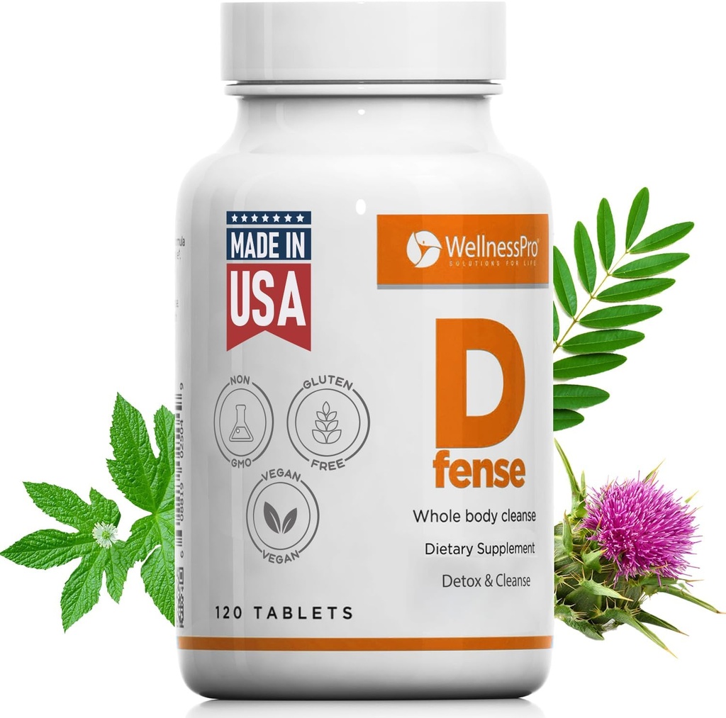 Detox Cleanse, Gut & Liver Cleanser, βοτανικό συμπλήρωμα διατροφής, Γαϊδουράγκαθο γάλακτος, Goldenseal, Senna, Ασβέστιο & Μαγνήσιο, Προβιοτικά, Πολυβιταμίνη & Multimineral, 120 δισκία