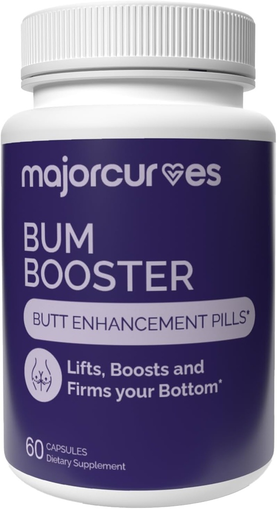 Bum Booster Pills – But Enhancement για γυναίκες, Booty Growth Caps for Bigger Bum, Curvier HIPS and Glutes, Natural Brazilian Butt Lift Lift Alternative with Fenugreek and Wild Yam