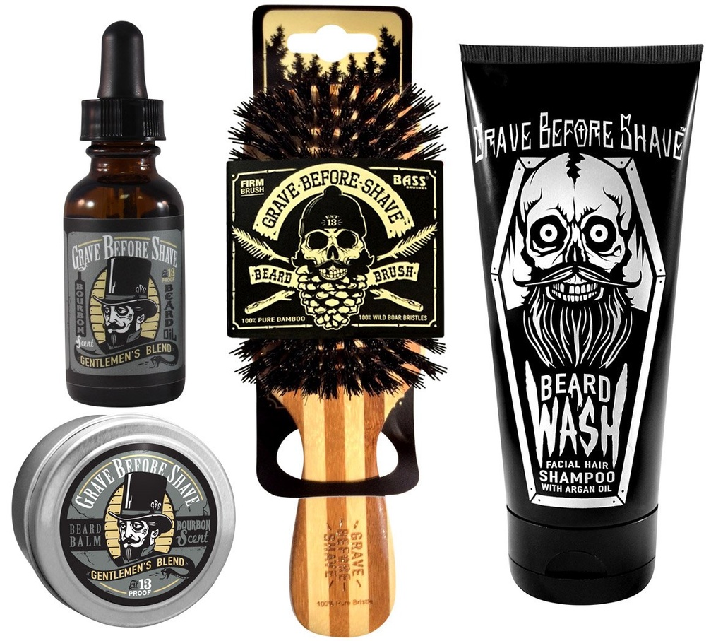 Grave Before ShaveTM Beard Care Pack (Μείγμα Κύριοι)