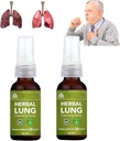 Breathdetox Herbal Lung Cleansing Spray, Breathdetox Herbal Spray, Φυσικό Herbal Lung Essence, Herbal Lung Cleanse Mist - Ισχυρή υποστήριξη πνευμόνων (2pcs)