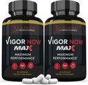 Δικαιολογημένα Εργαστήρια (2 Pack Vigor τώρα Max 1600MG Advanced Men's Health Formula 120 Κάψουλες