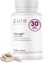 Pure Therapro Rx Elite IgG Immunoglobulin Supplement, 120 Caps - Υγεία & Ανοσολογική Υποστήριξη, 1100 mg IgG, IGA & IgM, Ηλιοθεραπεία Λεκιθίνη 