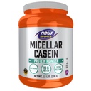 NOW Foods Sports Nutrition, Micellar Casein 19 g, Slow Release, Μη αρωματισμένη σκόνη, 1.8-Pound