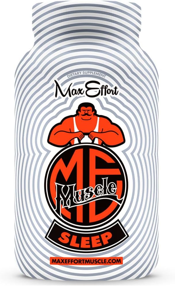 Μέγιστος ύπνος προσπάθειας, συμπλήρωμα υποστήριξης ύπνου για ενήλικες με 95 MG Κιτρικό μαγνήσιο, 200 MG L Theanine και 3 MG Μελατονίνη, Ποιότητα φόρμουλα ύπνου με όχι Groggy παρενέργειες, 60 κάψουλες, 30 εξυπηρετούν