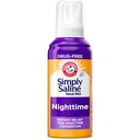 ARM & HAMMER Simply Saline Nighttime Nasal Mist 4.6oz- Instant Relief for SEVERE Congestion- One 4.6oz Bottle