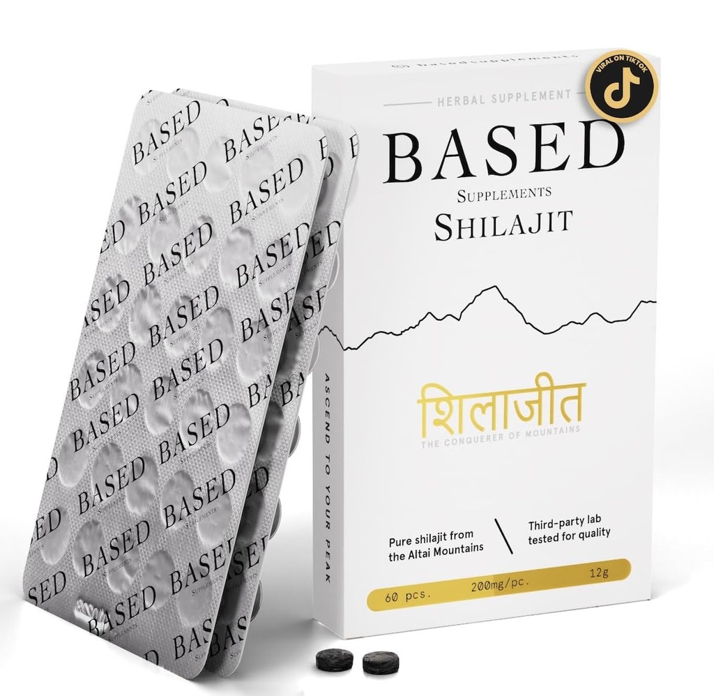 Με βάση Shilajit  Trace Minerals, 60 δισκία