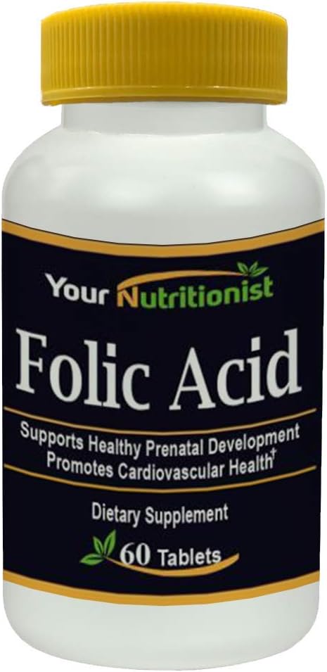 Folic Acid – 60 Tablets – 60 Days
