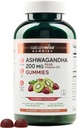 NatureWise Ashwagandha Gummies - Φράουλα Kiwi - KSM-66 με βιταμίνη D3 - Ηρεμητική υποστήριξη Mood - Χορτοφαγικά - Μη ΓΤΟ, Ζελατίνη και Χωρίς Γλουτένη - 180 Count[3-Month Supply]