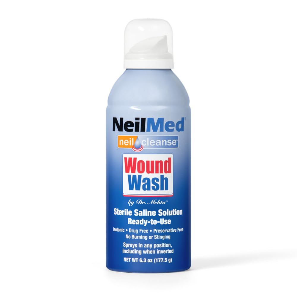 NeilMed Cleanse Αποστειρωμένο Πλυντήριο Πληγών, 6.3 Ουγγιά