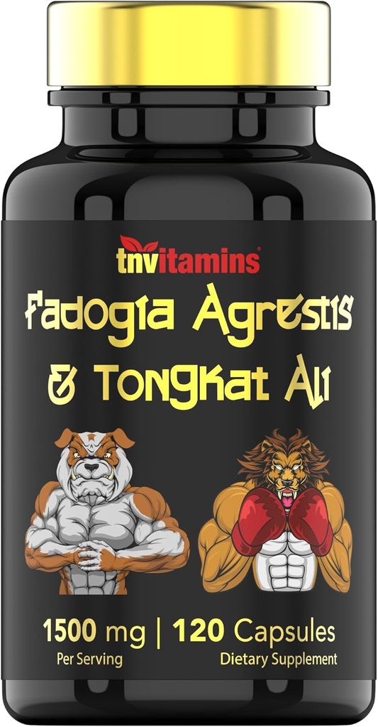 Fadogia Agrestis & Tongkat Ali Συμπλήρωμα: 1500mg - 120 Κάψουλες 