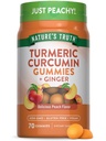 Η αλήθεια της φύσης Turmeric και Ginger Gummies 
