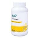 Klaire Labs SFI Health Serralase - Χορτοφαγικό Πρωτολυτικό Ένζυμο Μείγμα με Serratia Peptidase & Bromelain για Digetion, που προέρχεται από την Παπάγια & Ανανά, Hypoallergenic (90 Enteric Coated Tablets)