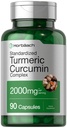 Horbäach Turmeric Curcumin Supplement 2000mg 