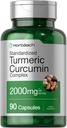 Horbäach Turmeric Curcumin Supplement 2000mg 