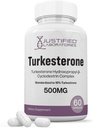 Justified Laboratories Turkesterone 500mg 10% Standardized Φυσικά Αύξηση αντοχής Stamina 60 κάψουλες