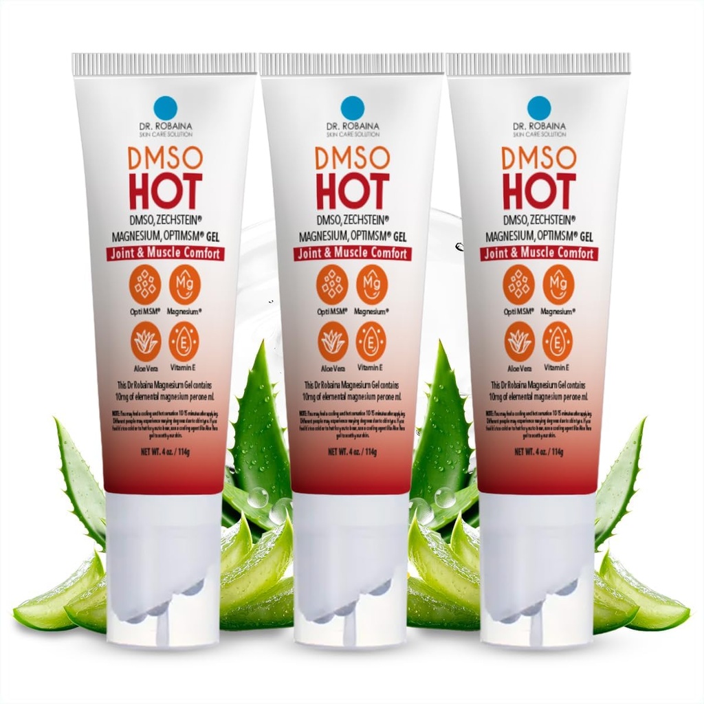 Dr. Robaina DMSO HOT Roll-On - 99,9% Pure Pharmaceutical Grade 