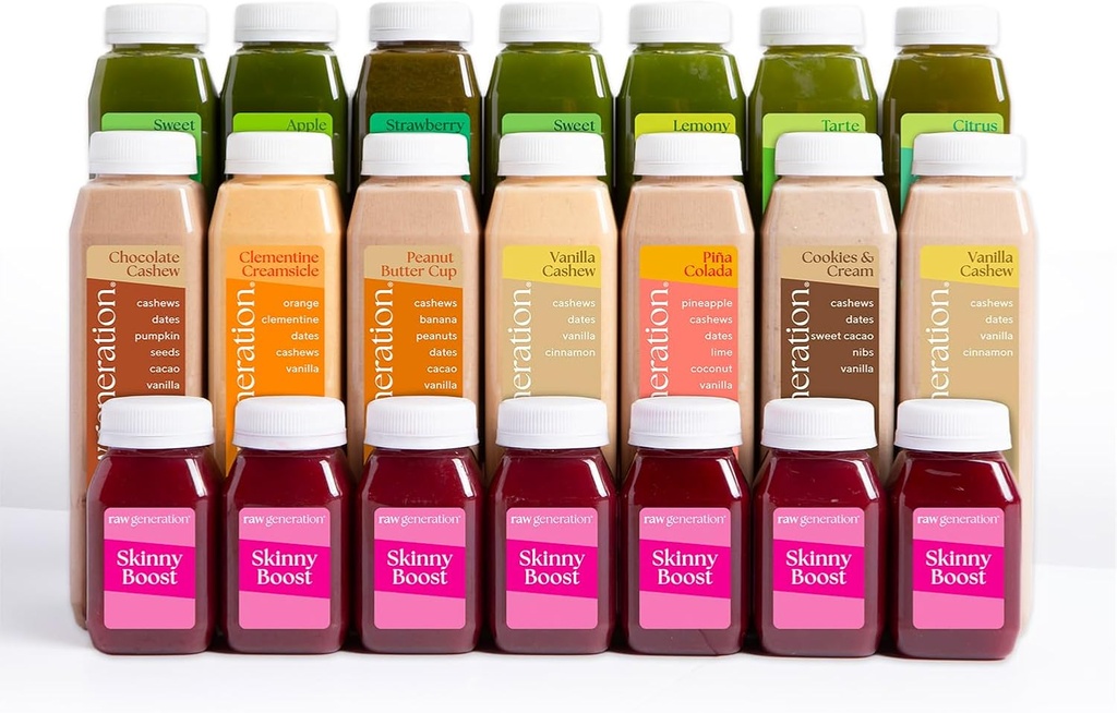 Raw Generation 7-Day Maintenance Program - Post-Cleanse Weight Management System | Natural Gut Detox | Sustainable Support of Cleanse Results | Improve Digestion & Eliminate Bloating