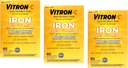 Vitron- C High Potency Iron Supplement with Vitamin C, LimitedQuantity (180 Count Total)
