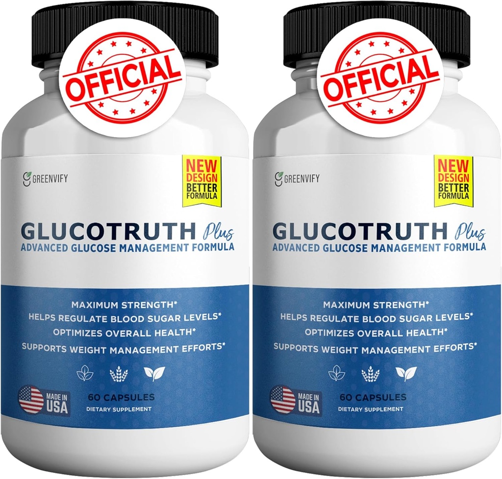GlucoTruth Plus Advanced with Vitamins Minerals Magnesium Vitamin C Vitamin E Zinc Banaba Leaf (2)