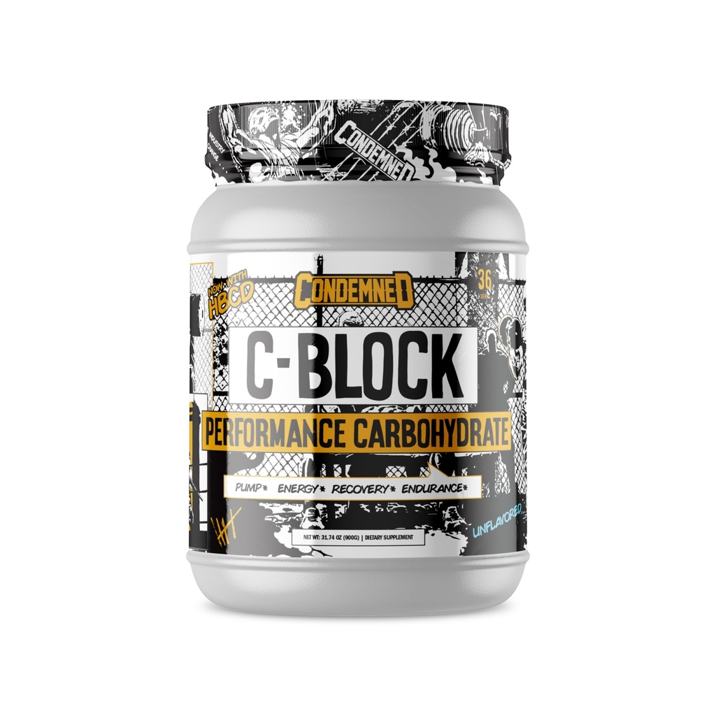 CONDEMNED Labz C-Block απόδοση υδατανθράκων σκόνη 25g Carb10, υψηλής διακλαδισμένης συστάδας Dextrin 