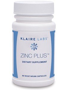 Klaire Labs- Zinc Plus 60 vegcap