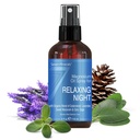 Seven Minerals Relaxing Night Magnesium Spray, Powerful Organic Blend of Essential Oils (Cedarwood, Lavendar, Sweet Marjoram, & Clary Sage) 4 fl oz