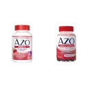 AZO Cranberry urinary Tract Health Supplement Softgels & Gummies, 1 Softgel/Gummy = 1 γυάλινος χυμός Cranberry, χωρίς ζάχαρη, μη GMO, 100 Softgels & 72 Gummies