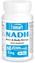 Supersmart - NADH 5mg ανά ημέρα (μειωμένο νικοτιναμίδιο Αδενίνη Δινουκλεοτίδιο) - NADH συμπλήρωμα - Ενεργειακά χάπια 