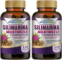Silimarina Milk Thistle Combination, 2 Pack, 240caps.