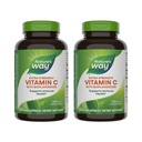 Nature's Way Extra Strength(1) Βιταμίνη C με Βιοφλαβονοειδή, Υποστηρίζει την Ανοσολογική Υγεία*, Προάγει την Παραγωγή Κολλαγόνου για Υγιές Δέρμα *, 1.000 mg ανά Καψάκιο, 250 Κάψουλες Βέγκαν (Packaging May Vary)