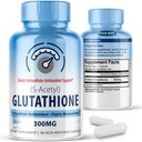 S- Acetyl L-Glutathione 300mg – 60 Καψάκια Αντιοξειδωτικής Υποστήριξης