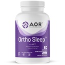 AOR, Ortho Sleep, Βελτιώνει τον συνολικό ύπνο και βοηθά με Jet lag, Φυσικό συμπλήρωμα με GABA, μελατονίνη, L-Θεανίνη, Vegan, 30 εξυπηρετούν (60 κάψουλες)