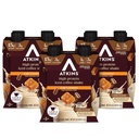 Atkins Café Caramel Iced Coffee Flavored Protein Shake, High Protein Shake, Low Glycemic, Low Carb and Low Sugar, Keto Friendly, Gluten Free, 12 Count