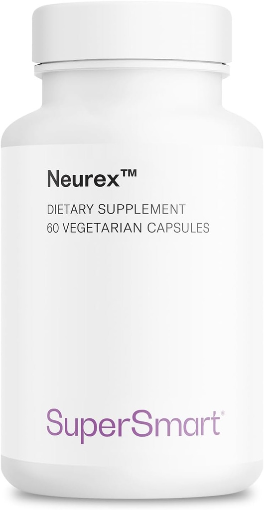 Supersmart Neurex (Advanced Formula) - Υψηλής ισχύος συμπλήρωμα εγκεφάλου - με Ginkgo Biloba, Bacopa Monnieri, GPC, Huperzine A 
