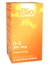 Βιοδιατροφή D3 12000 Iu Vegi-Caps, 50 Count