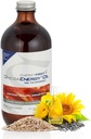 EnergyFirst Omega Energy Oil - Ωμέγα 3 & 6 συμπλήρωμα με λιναρόσπορο, ηλίανθος, σουσάμι και κολοκύθα σπορέλαιο, Vegan Antioxidant & 12oz