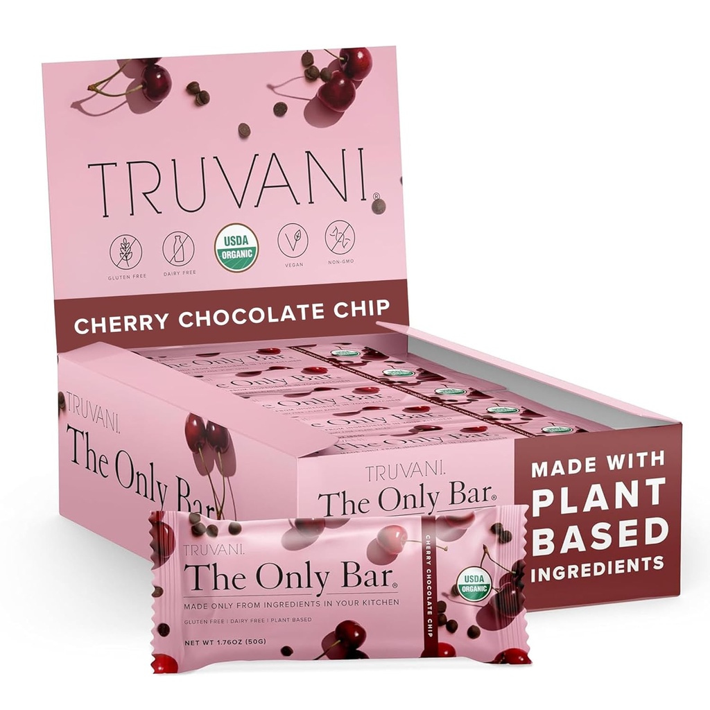 Truvani Plant Based Snack Bars 
