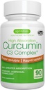 Igennus Advanced Curcumin C3 Complex, 300% Greater Absorption & Rapid Uptake, 95% Standardised Extract, 90 Servings, Clean Label, Vegan Supplement, 1-a-Day, 90 Capsules