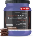 Ultimate Nutrition Prostar Whey Protein Powder Isolate, Chocolate - Χαμηλή υδατάνθρακες, υψηλής πρωτεΐνης σκόνης Shake για μυϊκή αύξηση & ανάκτηση - χαμηλή νάτριο, χαμηλής περιεκτικότητας σε λιπαρά & Keto Friendly - 1 LB Tub