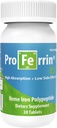 Proferrin ES- 10,5mg υψηλής απορρόφησης Heme Iron Polypeptide. Κατασκευασμένο στις ΗΠΑ. 30 δισκία. Με το μαλακό. Δεν επηρεάζεται από καφέ, ασβέστιο, ή PPI του.